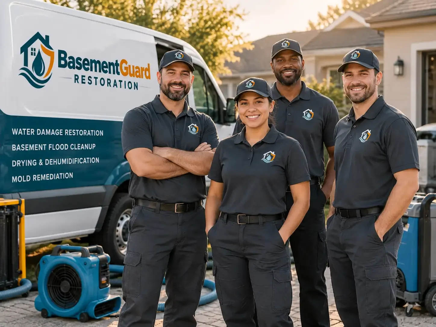 Basement Water Damage Restoration company in Leakesville, MS